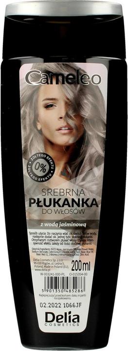 Produktbild Delia Cosmetics Cameleo - Hair rinse with jasmine water 01 Silver 200ml (200 ml, Flüssiges Shampoo)