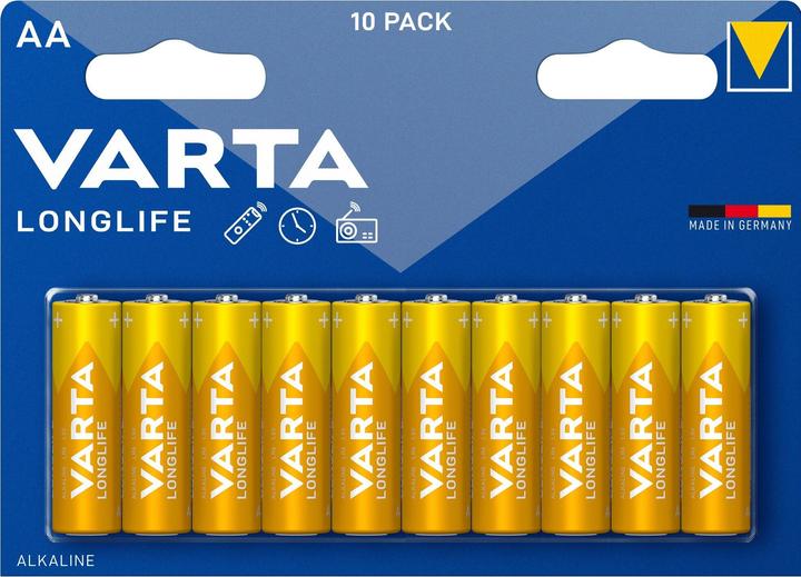Varta Longlife (10 pcs, AA, 2800 mAh)