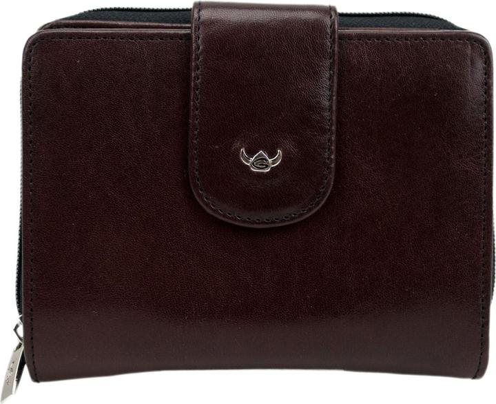 Actual product image Golden Head Colorado wallet RFID leather 13 cm