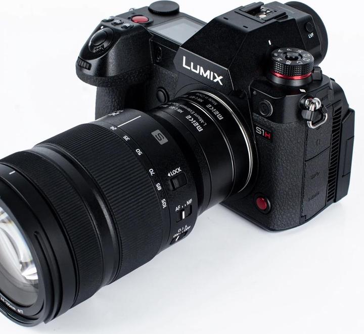 Actual product image Meike AF Macro Extension Tube Set L Mount Metal (Macro intermediate ring)