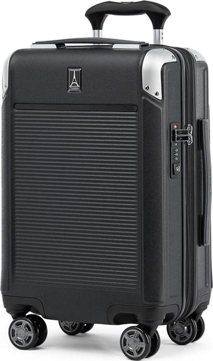 Actual product image Travelpro Platinum Elite - Compact Carry-On Expandable Hardside Spinner,Black (39 l, Hand luggage (up to 50 litres))