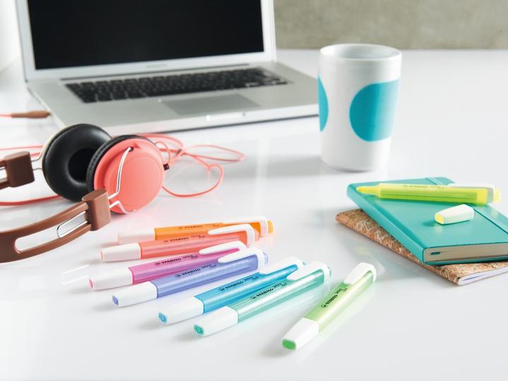 Actual product image STABILO swing cool highlighter (Sorted, 1 mm, 18 x)