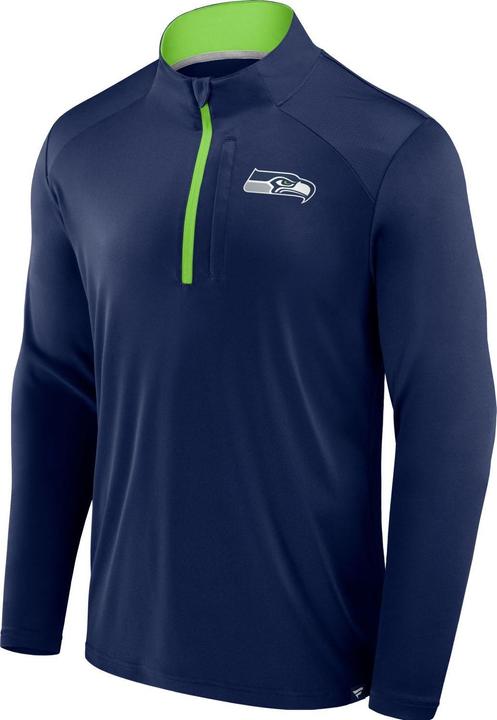 Produktbild Fanatics Seattle Seahawks NFL Half-Zip Sweatshirt navy - S (S)