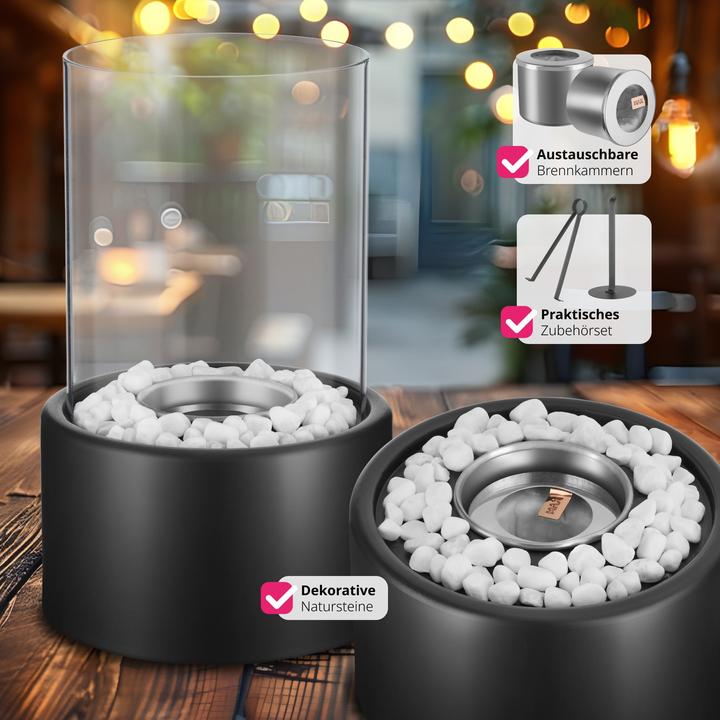 Actual product image tectake Damine (ø 26 x 16.5 cm)