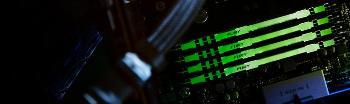 Produktbild Kingston FURY Beast RGB (4 x 8GB, 3200 MHz, DDR4-RAM, DIMM)