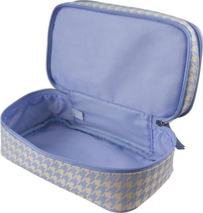 Immagine prodotto Tender Love + Carry Blue Cream Houndstooth - Double Zip Utility