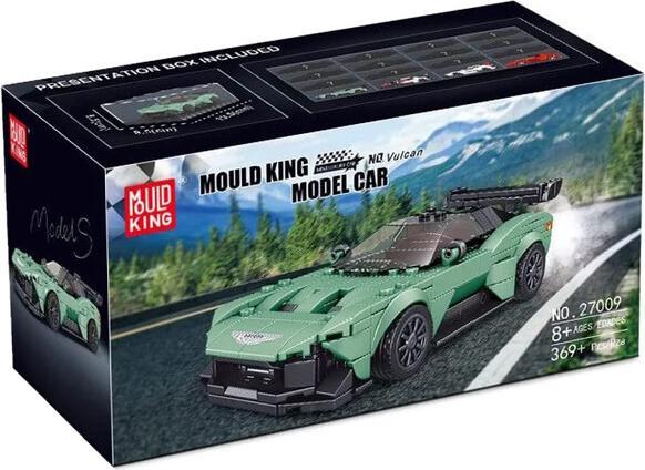 Actual product image Mould King Vulcan sports car with display box