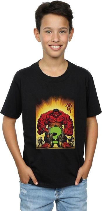 Immagine prodotto Who Is The Red Hulk Maglietta Ragazzi (140, 146)