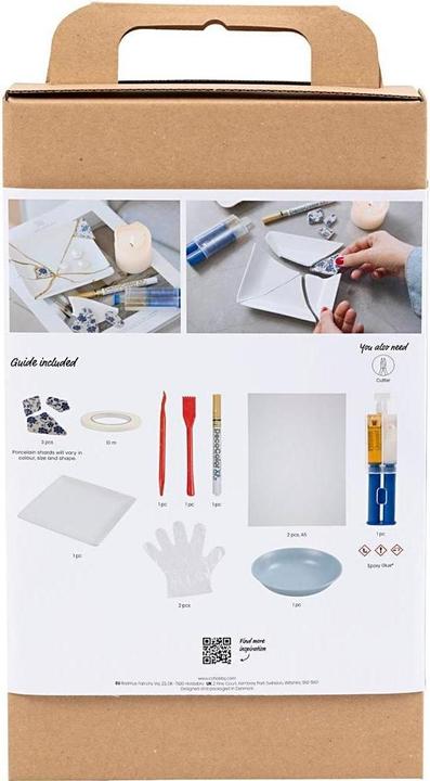 Immagine prodotto Creative - Kreativ Set Kintsugi, Schale, Blau, Gold, Weiss, 1 Pck - ()