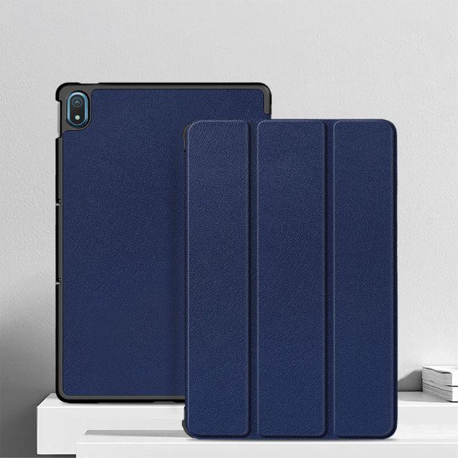 Produktbild MU Classic Dreifach faltbare Leder Hülle (Wiko T20)