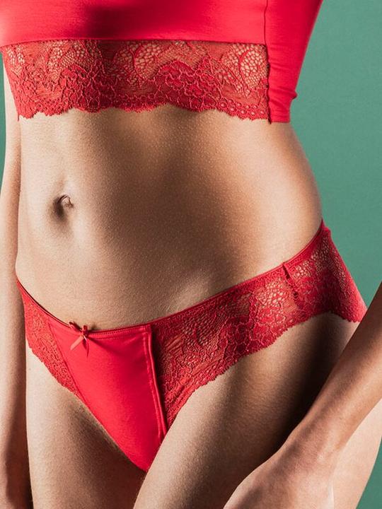 Actual product image ISA Bodywear Briefs with delicate lace (XL)