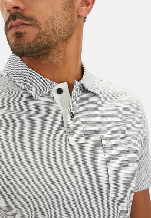 Produktbild Camel Active Meliertes Kurzarm Poloshirt aus Baumwolle (4XL)