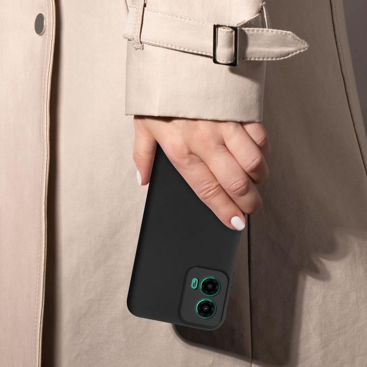 Immagine prodotto Cadorabo Custodia per Motorola Moto G45 TPU Liquid Silicone Case (Motorola Moto C)