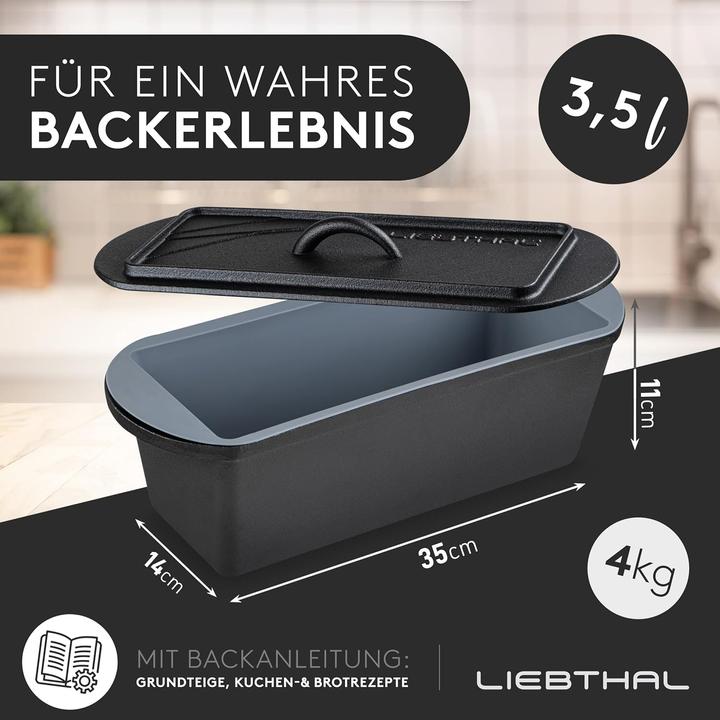 Produktbild Liebthal Brotbackform mit Deckel