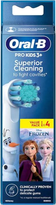 Produktbild Oral-B Ersatzkopf EB10 4 FFS II Blau/Weiss 4 Stück (4 x)