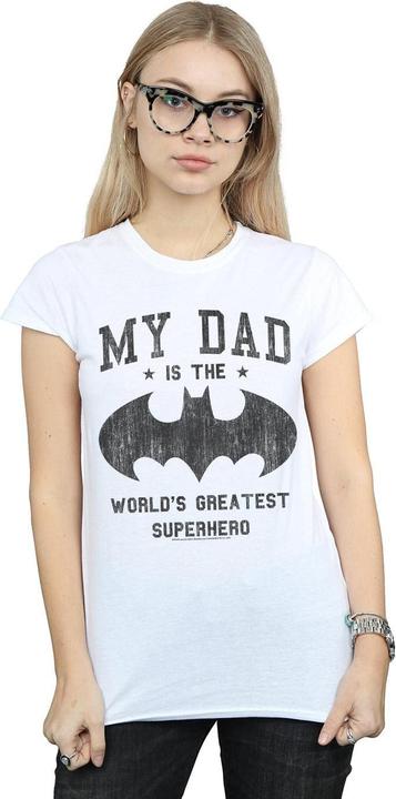 Produktbild Batman Mein Vater ist ein Superheld TShirt aus Baumwolle (XL)