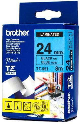 Produktbild Brother Tze-551 (2.40 cm, Grau)