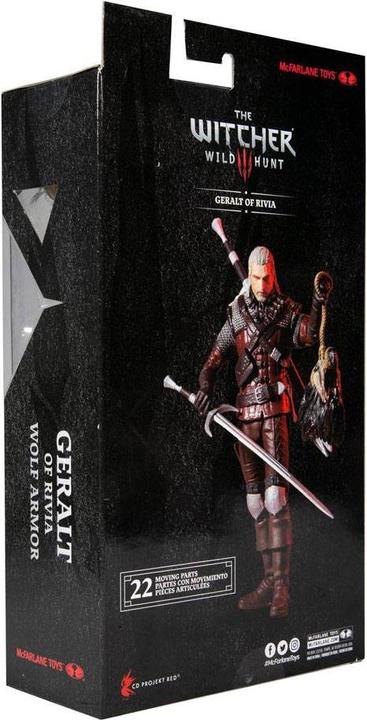 Immagine prodotto McFarlane Action Figure The Witcher 3 : Geralt (Wolf Armor) 18 cm