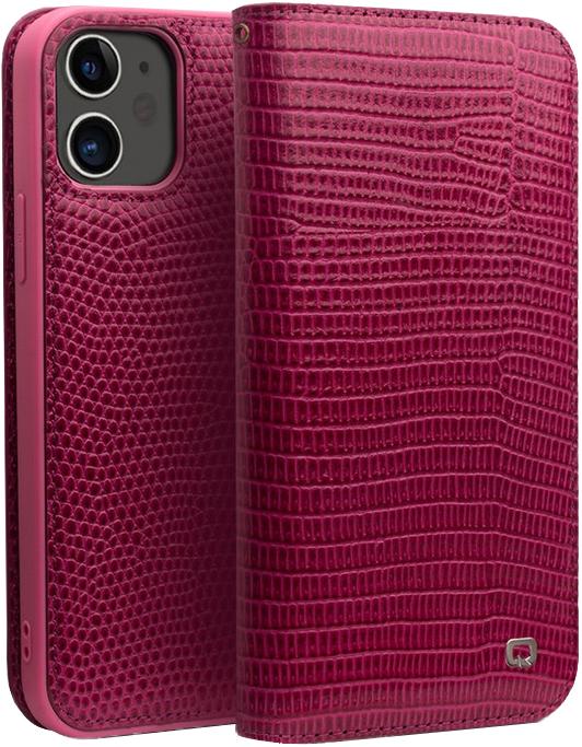 Immagine prodotto QiAlino Fourre Flip Croco cuir véritable (Apple iPhone 13)