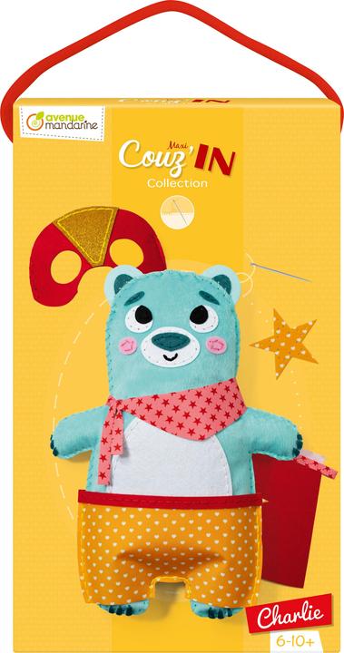 Avenue Mandarine Maxi Couz'IN Charlie Bear