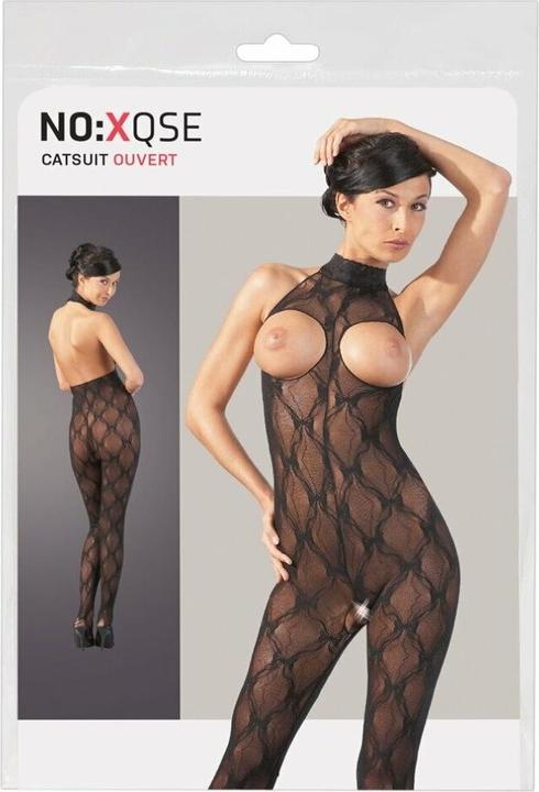 Image du produit Mandy Mystery Catsuit ouvert en dentelle (S, M, L)