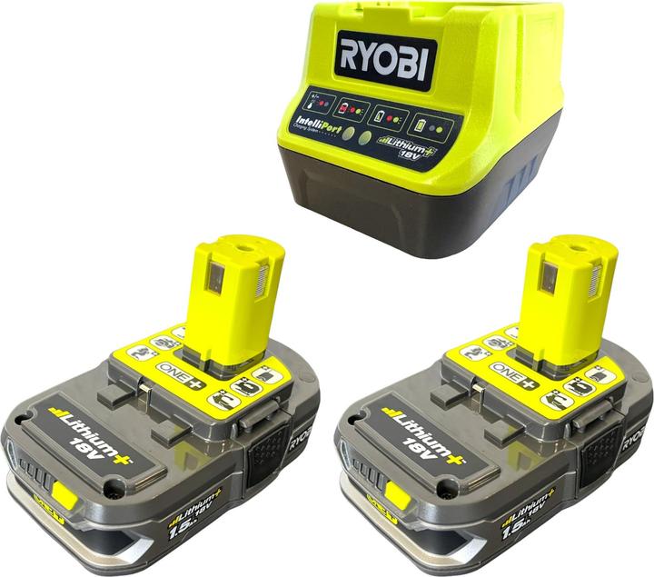 Image du produit Ryobi RY18LT33A-215 Akku Rasentrimmer 18 V 33 cm + 2x Akku 1,5 Ah + Ladegerät (Fils coupe-herbe)