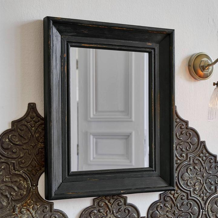 Actual product image Loberon Mirror Orlise antique black (40, 5 cm, T 50, H, B)