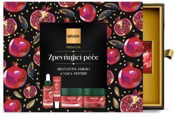Weleda Geschenkset Straffende Pflege mit Granatapfel und Maca-Peptiden - 4 Stück (Gesichtspflege set)