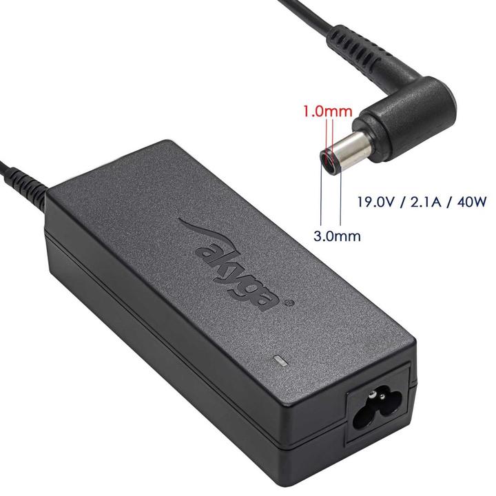 Produktbild Akyga AK-ND-22 - Notebook - Indoor - 100-250 V - 55 +/- 5 Hz - 40 W - 19 V (40 W)