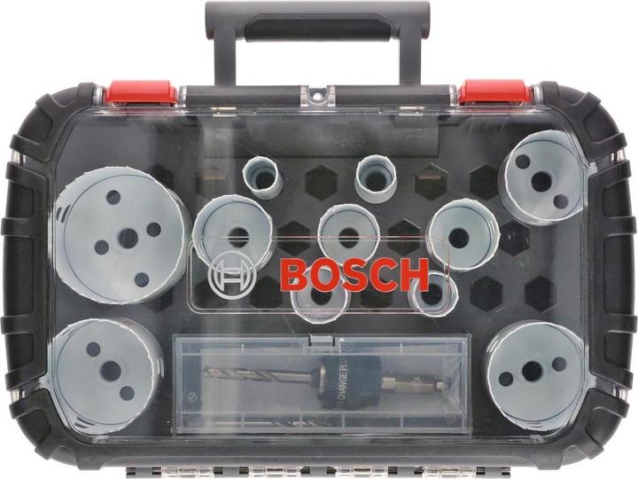 Image du produit Bosch Professional Zubehör Jeu de scies cloche Universal Progressor bois + métal (20 mm, 22 mm, 25 mm, 32 mm, 35 mm, 40 mm, 44 mm, 76 mm, 60 mm, 51 mm, 64 mm)