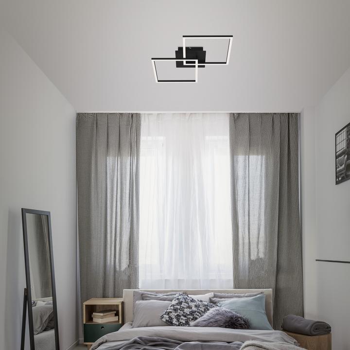 Immagine prodotto Briloner Plafoniera a LED, nero, LED/24W (1800 lm)