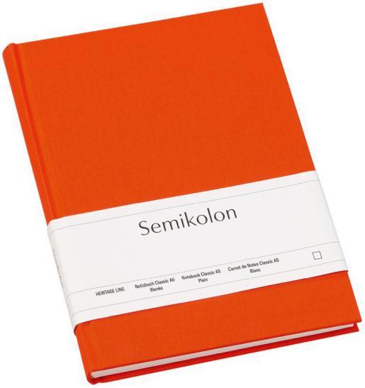 Produktbild Semikolon Classic (A5, Blanko, Harter Einband)