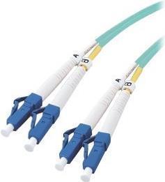 Actual product image M-Cab 3M FO Jumper OM3 - LC/LC (CAT8.2, 3 m)