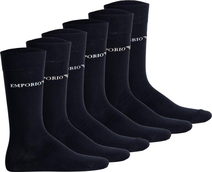 Produktbild Emporio Armani Men'S Knit Short Soc Casual Cotton (6er Pack, 40 - 45)