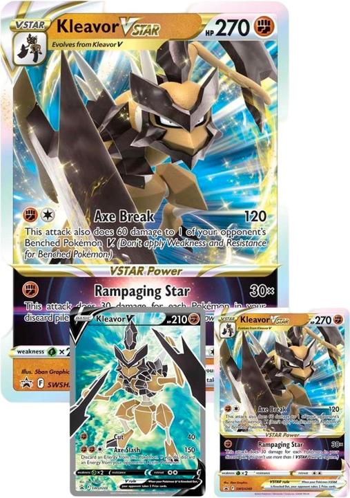 Actual product image Pokémon Kleavor VStar Premium Collection (English, Box Set & Collection)