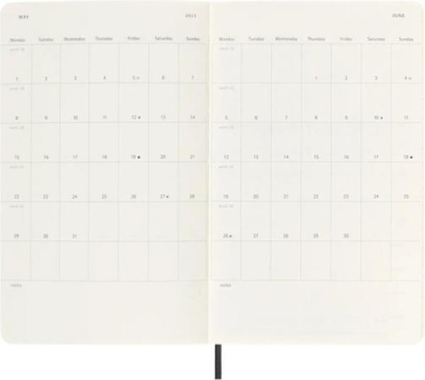 Image du produit Moleskine Agenda journalier (A5, Anglais)