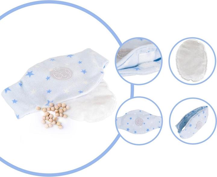 Actual product image Moni Baby anti-colic belt heat pad