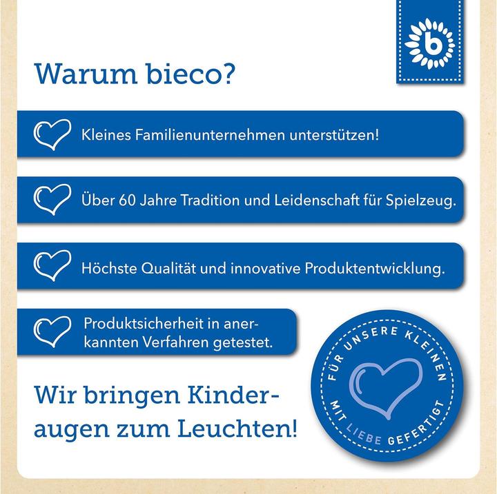 Produktbild Bieco Puzzlematte Tiere Blau, 18-teilig (30 x 30 x 90 cm)