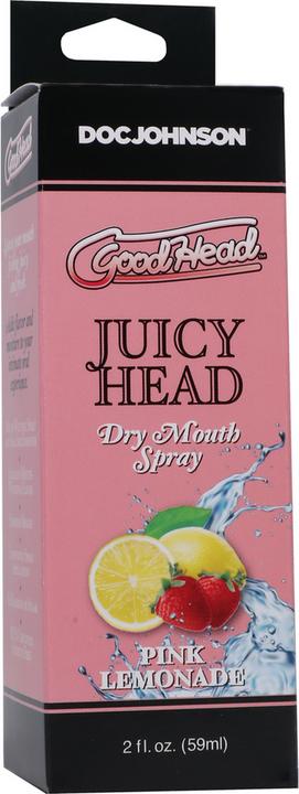 Productafbeelding Doc Johnson GoodHead™ Juicy Head Droge Mond Spray - Roze Limonade (59 ml)