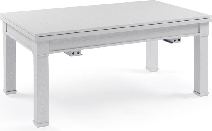 Actual product image Bison Dolce Vita pool and dining table in Hamilton White
