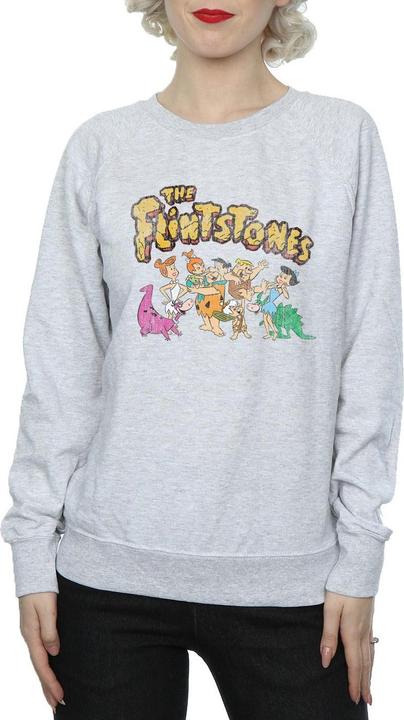 Produktbild The Flintstones Group Distressed Sweatshirt (XXL)