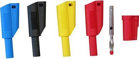 Actual product image Elma Instruments Bananstik flerbladet 4mmfor stabling og medbeskyttelseskrave