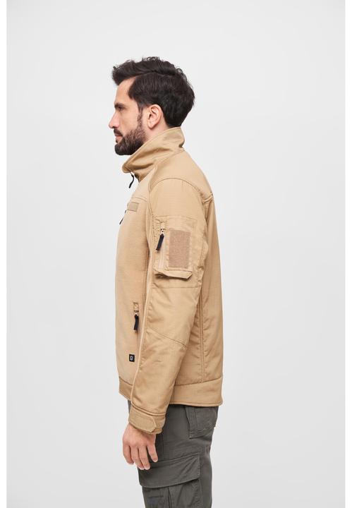Actual product image Brandit Fleece ripstop outdoor jacket size 5XL colour camel (5XL)