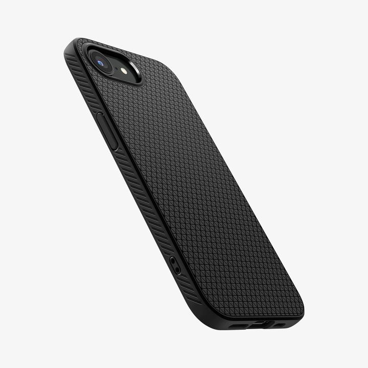 Produktbild Spigen Liquid Air iPhone SE(2025) Case - Matte Black (Apple iPhone 16e)