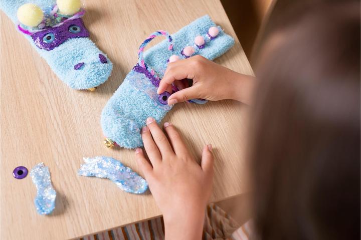 Actual product image Creativ Company Craft Kit - Decoration - Sock Monster (977668)