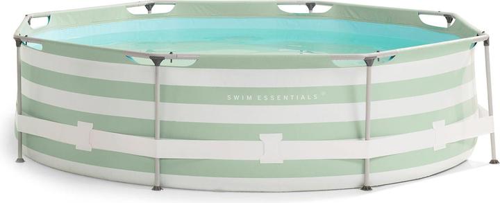 Swim Essentials Gestreifter Pool (Ø 305 x 76 cm)