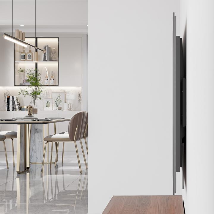 Immagine prodotto Manhattan Staffa da parete per TV ultrapiatta con capacità di carico particolarmente elevata per schermi di (Muro, 120", 120 kg)