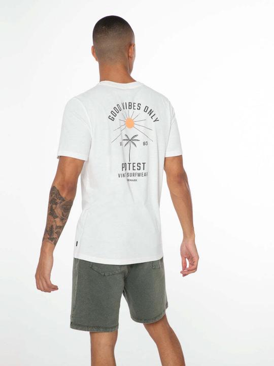 Actual product image Protest Men's T-Shirt PRTHANNUS Seashelloffwhite XXL (XXL)