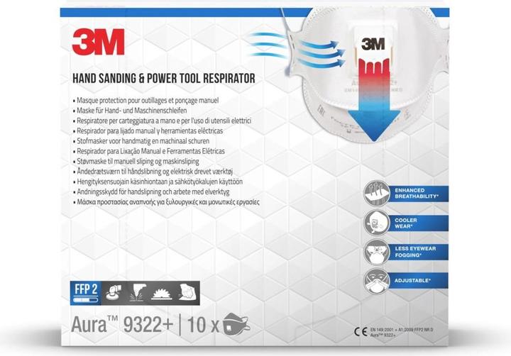 Immagine prodotto 3M Aura 9322+ (FFP2, 10 x)