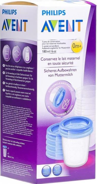 Actual product image Philips Avent Muttermilchbehälter